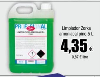 FROIZ Limpiador Zorka amoniacal pino 5 L oferta