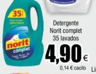 FROIZ Detergente Norit complet 35 lavados oferta