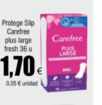 FROIZ Protege Slip Carefree plus large fresh 36 u oferta