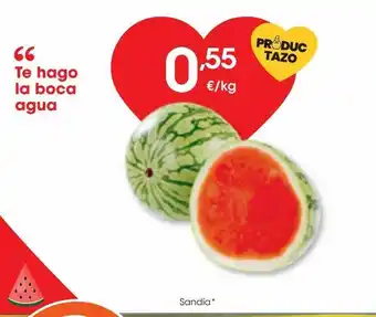 Eroski Sandía oferta