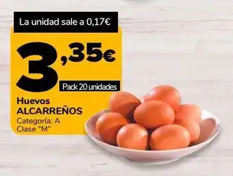 Supeco Huevos alcarreños oferta