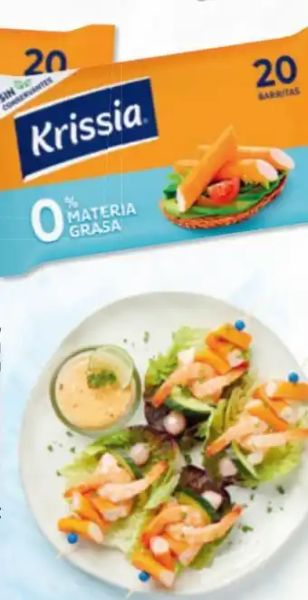 Eroski Krissia barritas 0% materia grasa 300 g oferta