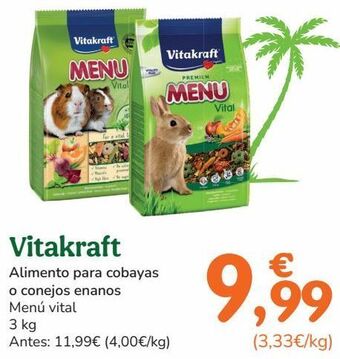 TiendAnimal Comida para roedores vitakraft oferta