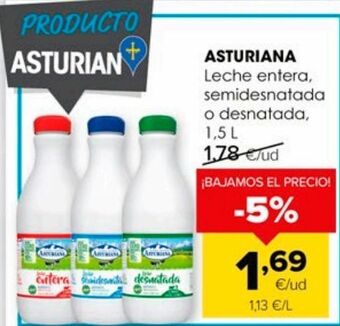 Autoservicios Familia Leche asturiana oferta