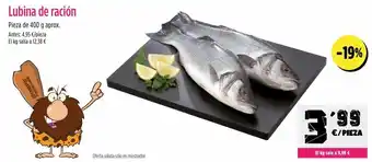AhorraMas Lubina oferta