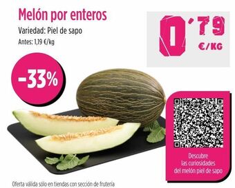 AhorraMas Melón oferta