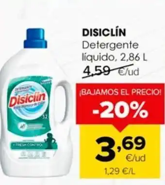 Autoservicios Familia Detergente líquido disiclin oferta