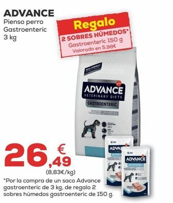 Kiwoko Pienso para perros advance oferta
