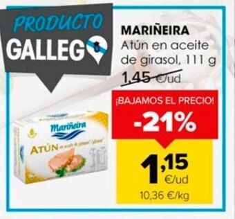Autoservicios Familia Atún en aceite de girasol oferta