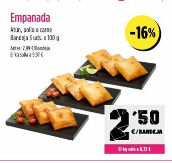 AhorraMas Empanada oferta