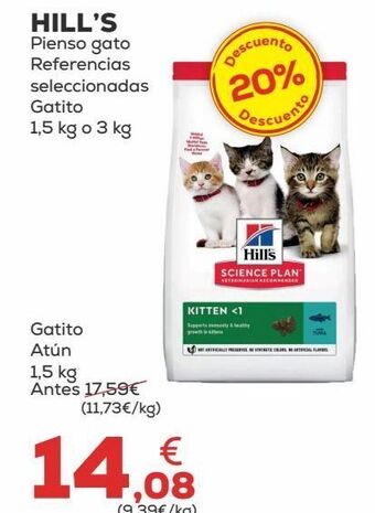 Kiwoko Pienso para gatos oferta