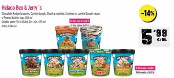 Helados ben & jerry's
