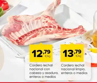 Autoservicios Familia Cordero lechal oferta