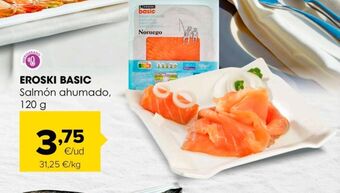 Autoservicios Familia Salmón ahumado eroski oferta