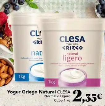 Gadis Yogur griego clesa oferta
