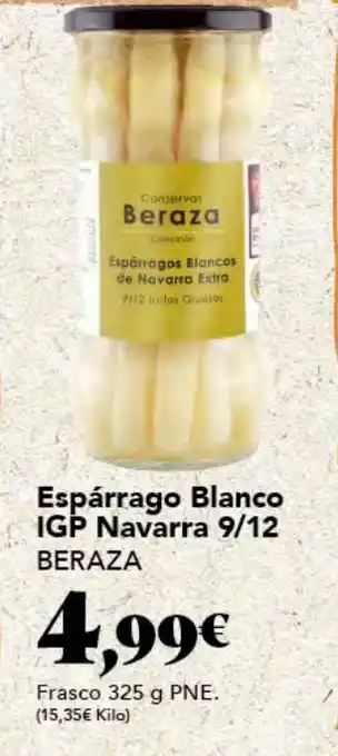 Gadis Espárragos blancos beraza oferta