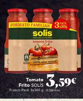 Gadis Tomate frito solís oferta