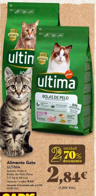 Gadis Comida para gatos última oferta