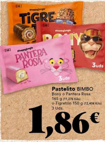 Gadis Pastelitos bimbo oferta