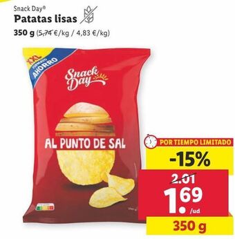 Lidl Patatas snack day oferta