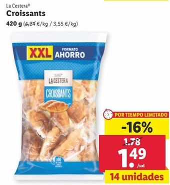 Lidl Croissants la cestera oferta