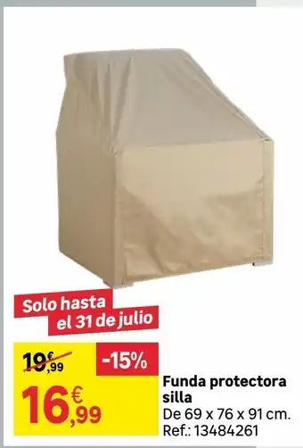 Leroy Merlin Funda protectora silla oferta