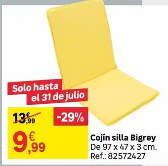 Leroy Merlin Cojin silla bigrey oferta