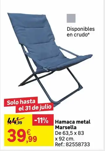 Leroy Merlin Hamaca metal marsella oferta