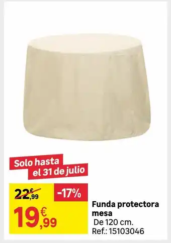 Leroy Merlin Funda protectora mesa oferta