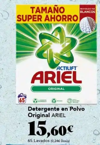 Gadis Detergente en polvo ariel oferta