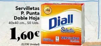 Gadis Servilletas de papel dial oferta