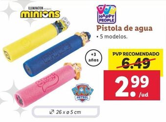 Lidl Pistola de agua oferta