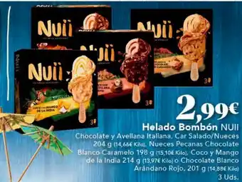 Gadis Bombón helado nuii oferta