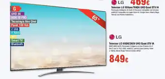 FROIZ Televisor LG 65QNED826 UHD Quad STV IA oferta
