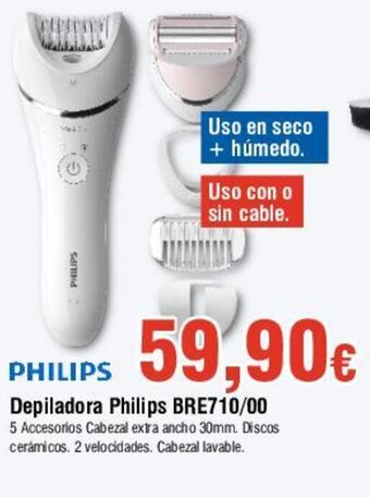FROIZ Depiladora Philips BRE710/00 oferta