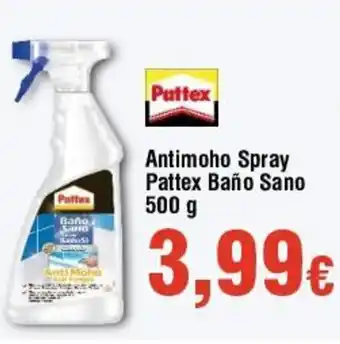 FROIZ Antimoho Spray Pattex Baño Sano 500 g oferta