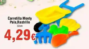 FROIZ Carretilla Monty Pala,Rastrillo 32cm oferta