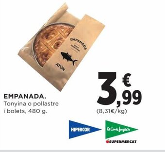 Hipercor EMPANADA oferta