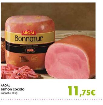 Hiper Usera ARGAL Jamón cocido Bonnatur el kg oferta