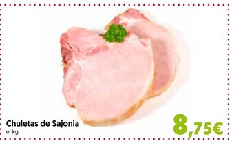 Hiper Usera Chuletas de Sajonia oferta