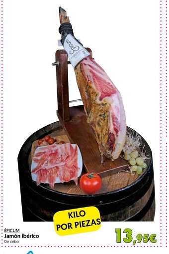 Hiper Usera ÉPICUM Jamón ibérico oferta
