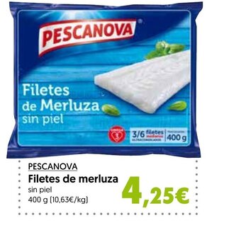 Hiper Usera PESCANOVA Filetes de merluza oferta