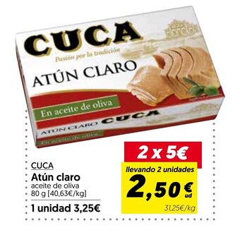 Hiper Usera CUCA Atún claro oferta