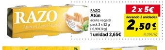 Hiper Usera RAZO Atún oferta