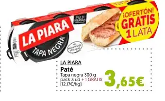 Hiper Usera LA PIARA oferta