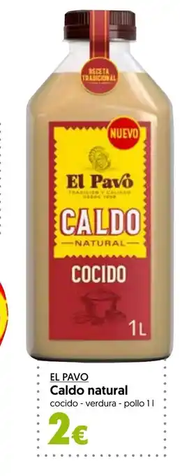 Hiper Usera EL PAVO Caldo natural cocido - verdura - pollo 11 oferta