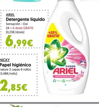 Hiper Usera ARIEL Detergente líquido oferta