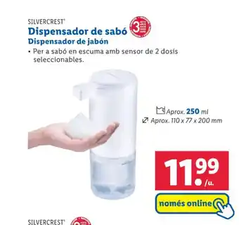 Dispensador de sabó Dispensador de jabón