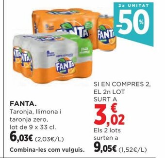 Hipercor FANTA oferta
