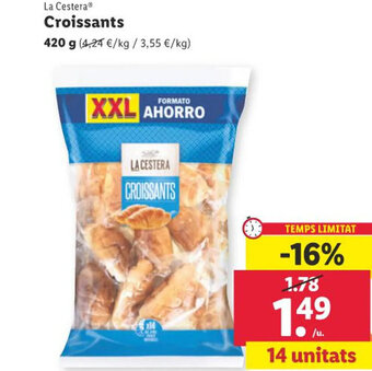 Lidl La Cestera Croissants oferta